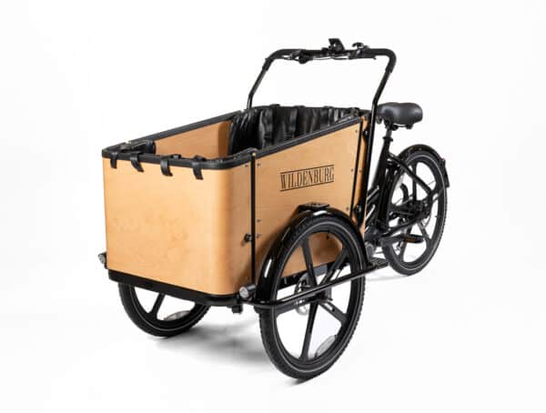 Wildenburg Urban E-Cargo El-ladcykel med Centermotor - Naturfarve