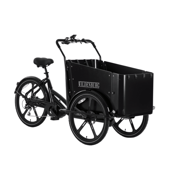 Wildenburg Urban E-Cargo El-ladcykel med Centermotor - Sort