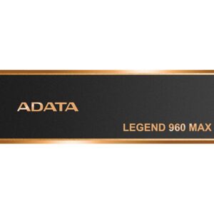 Adata Legend 960 Max - Ssd - 1 Tb - Intern - M.2 2280 - Pcie 4.0 X4 (Nvme) - 256-Bit Aes - Integreret Kølelegeme