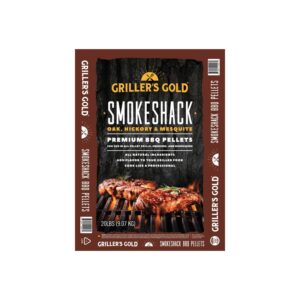 Griller's Gold Smokeshack Træpiller - 9 kg