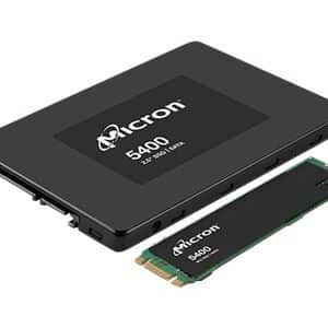 Micron 5400 Max - Ssd - Mixed Use - Krypteret - 1.92 Tb - Hot-Swap - 2.5" - Sata 6Gb/S - 256-Bit Aes - Self-Encrypting Drive (Sed), Tcg Enterprise Ss