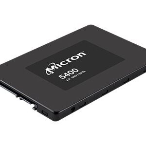 Micron 5400 Max - Ssd - Mixed Use - Krypteret - 960 Gb - Hot-Swap - 2.5" - Sata 6Gb/S - 256-Bit Aes - Self-Encrypting Drive (Sed), Tcg Enterprise Ssc