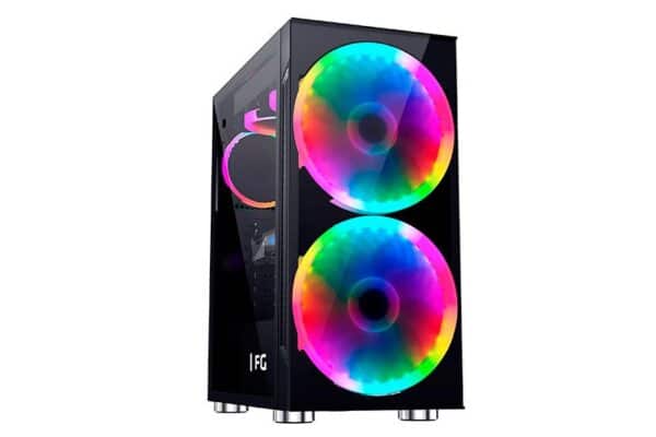 Føniks Banshee II Færdigsamlet Gamer Computer - Intel i5 10400F - 16GB DDR4 - GeForce RTX 3050 6GB - 1000GB SSD M.2 - Windows 11 installeret og køreklar