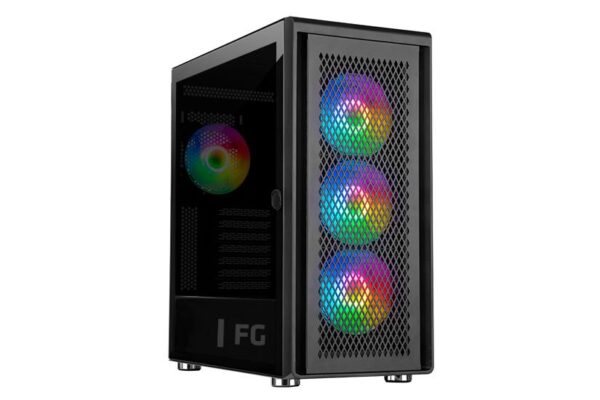 Føniks Intel i5/RTX5070 Gamer Computer - Intel i5 14600KF - 120mm Vandkøler - 32GB DDR5 - GeForce RTX 5070 12GB - 2TB SSD M.2 - Uden Windows licens