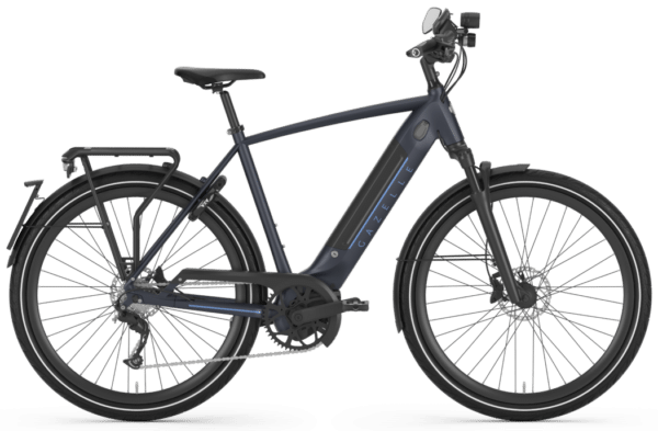 Gazelle Ultimate Speed S10 HMB 45 Km/t Herre - KAMPAGNE - Blå