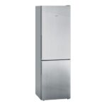 Siemens iQ500 KG36EALCA - køleskab/fryser - bund-fryser - fritstående - rustfritstål look