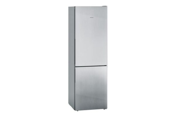 Siemens iQ500 KG36EALCA - køleskab/fryser - bund-fryser - fritstående - rustfritstål look
