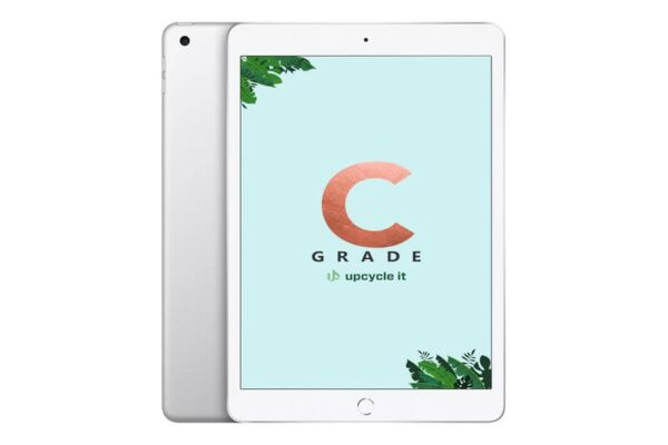 Apple iPad 2020 (Grade C) 128GB, 8th generation, SILVER - u. kabler/adapter