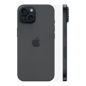 Apple iPhone 15 - sort - 5G smartphone - 128 GB - GSM