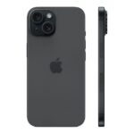 Apple iPhone 15 - sort - 5G smartphone - 128 GB - GSM