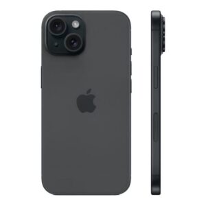 Apple iPhone 15 - sort - 5G smartphone - 128 GB - GSM