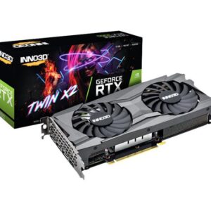 Inno3D GeForce RTX 3060 TWIN X2 Grafikkort - 12GB GDDR6 - NVIDIA RTX 3060 - PCI Express 4.0 x16