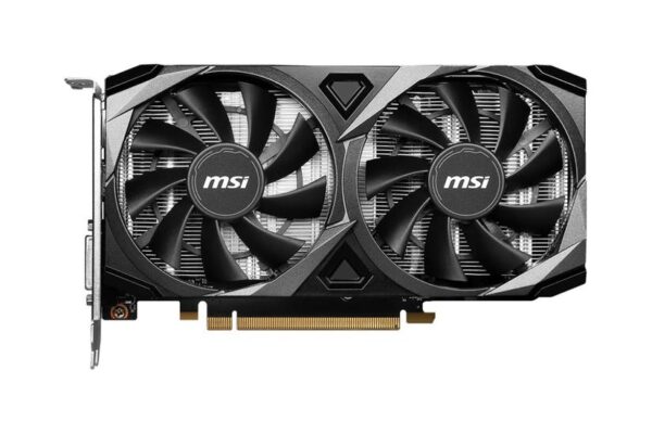 MSI GeForce RTX 3050 VENTUS 2X XS 8G OC Grafikkort - 8GB GDDR6 - NVIDIA RTX 3050 - PCI Express 4.0 x8