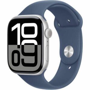 Apple Watch Series 10 - Blå/Sølv, 46 mm