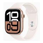 Smartwatch Apple Watch Series 10 GPS 46 mm roseguld/lyserød (M/L)