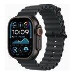 Smartwatch Apple Watch Ultra 2 49 mm sort titanium med Ocean-bånd