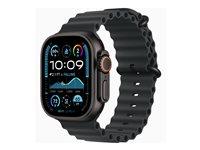Smartwatch Apple Watch Ultra 2 49 mm sort titanium med Ocean-bånd
