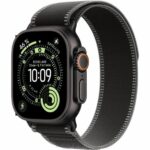 Smartwatch Apple Watch sort 49 mm (LTE, GPS)