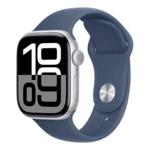 Apple Watch Series 10 smartwatch 46 mm - blå/sølv, 1,81"