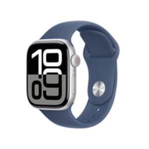 Smartwatch Apple Watch 10 1,65" - blå/sølv