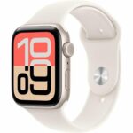 Smartwatch Apple Watch SE (44 mm) - Hvid/Starlight, 1,78"