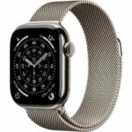 Smartwatch Apple Watch Series 11 - Titanium 42 mm med Milanese-rem