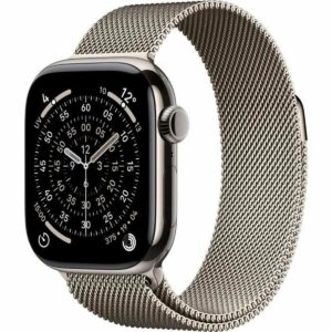 Smartwatch Apple Watch Series 11 - Titanium 42 mm med Milanese-rem